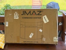 Jmaz DJ Command center (Booth) Command Booth Event Facade w/ Black and White Sc