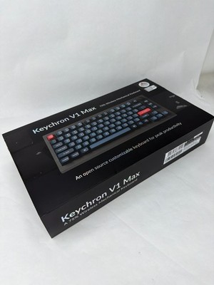 Keychron V1 Max 75% Custom Wireless RGB Mechanical Keyboard with Programmable