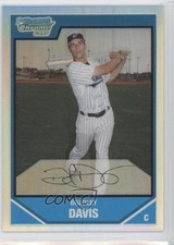 2007 Bowman Chrome Prospects Refractor 141/500 Brad Davis Bradley #BC75 0c2