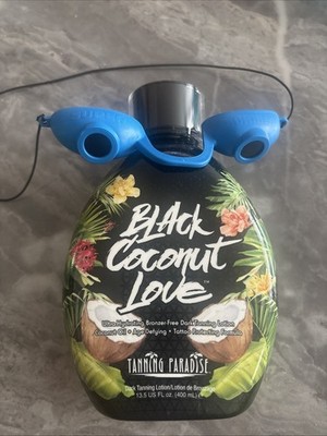 Tanning Paradise Black Coconut Love Dark Tanning Lotion 13.5 fl oz