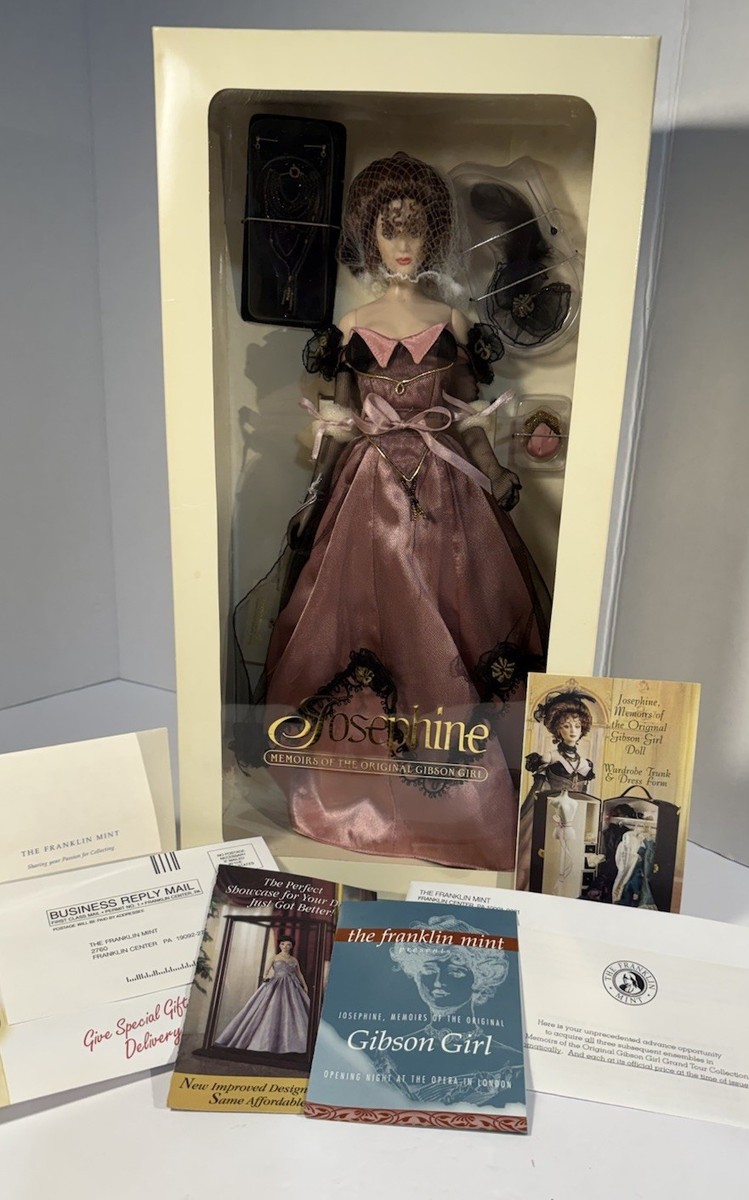 Franklin Mint Josephine Memoirs Of The Original Gibson Girl