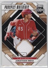 2020 Panini Elite Extra Edition Prospect Materials Black Jonathan India 0c4