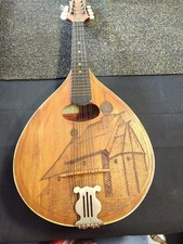 Vintage 1970s Russian Mandolin 8 String, 24", Accented