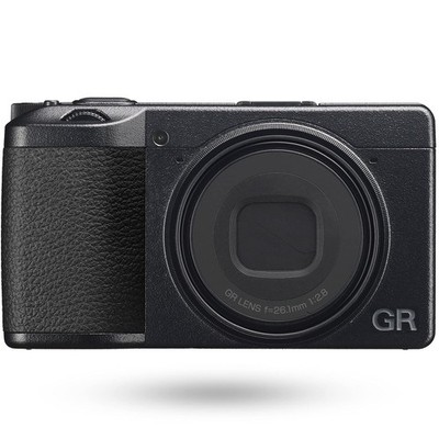 Ricoh GR IIIx Compact Digital Camera - Black (26.1mm f/2.8 GR Lens