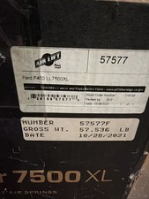 Air Lift 57577 Loadlifter7500xl Ultimate Rear Spring Kit For 17-22 F250f350