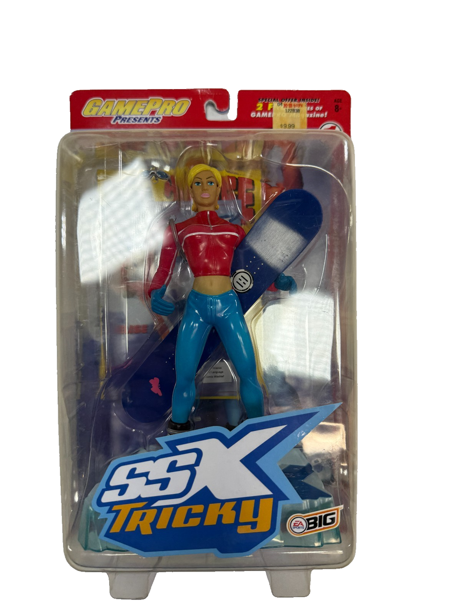 Gamepro Elise SSX Tricky Action Figure EA Sports Series 1 Joyride