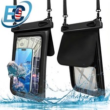 1/2x Waterproof Floating Pouch Dry Bag Case Cover For iPhone Samsung Touchscreen