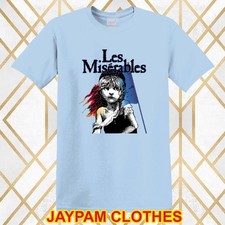 Les Miserables Broadway Show Musical Para Hombre Azul Claro Talla S - 5XL