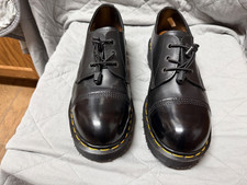 Vtg 90s DR MARTENS Shoes 9875 STEEL TOE Oxfords Made in ENGLAND US M11