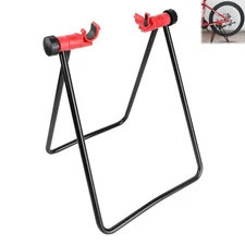 Bike Floor Stand Holder Bike Repair Bracket Bike Triangle Vertical Stand Rack US