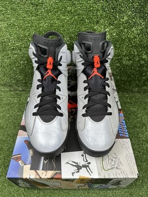 Air Jordan 6 シルバー/ブラック/オレンジ Size 11 - Air Jordan 6 Retro SP Reflections Of A Champion