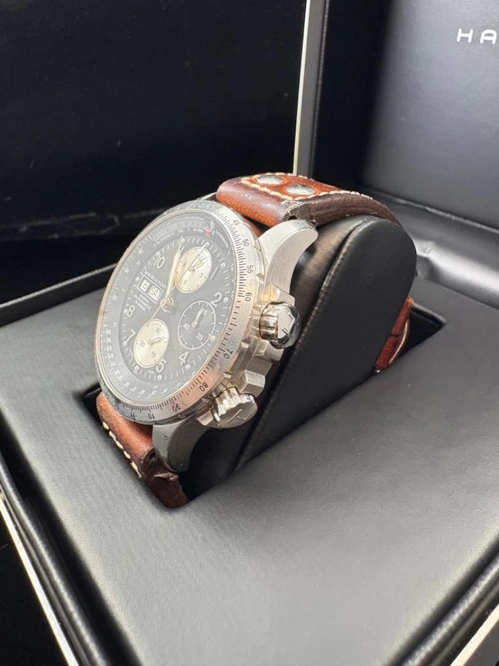 Reloj Hamilton Khaki Aviation X-wind H776160 Automático Cronógrafo Piloto Foto 2 de 4