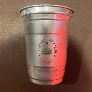 2026 US Amateur Championship Aluminum Beverage Cup USGA Merion Golf Club