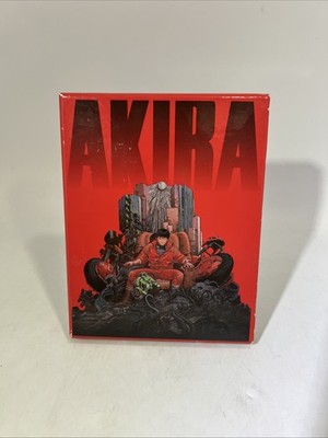 Akira 4K Remastered 4K Ultra HD + Blu-ray Steelbook W/Slipcover & Booklet #ML