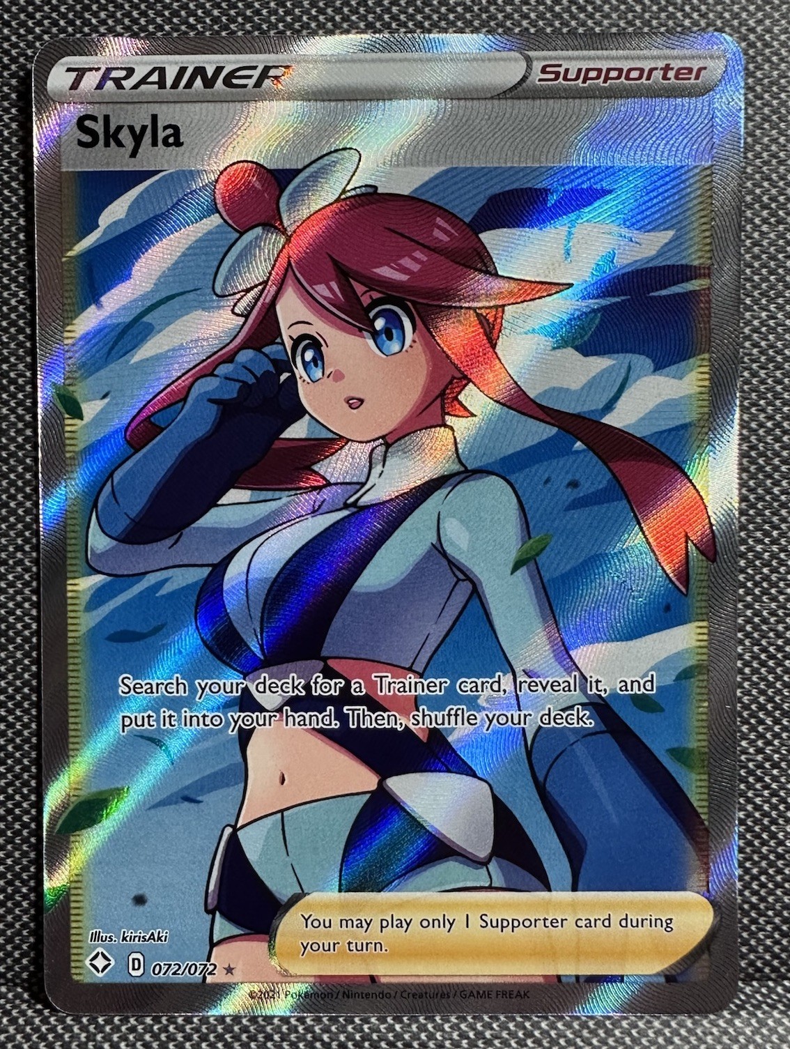 Skyla Breakpoint Trainer Full Art Ultra Rare Holo Pokémon TCG | NM
