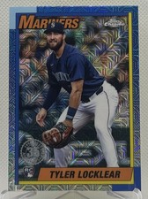 2025 Topps Series 1 - 1990 Topps Chrome Silver Pack Tyler Locklear #T90C-64 (RC)