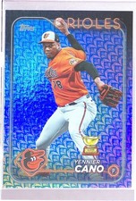 2024 Topps Yennier Cano Holiday #158 Orioles