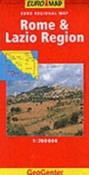 Rome and Lazio Region (GeoCenter Euro Map S.), VARIOUS, Good Book