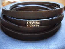 1/2" x 104" V-Belt, For John Deere Mower 42" Decks -Part  GX20072