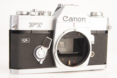 Canon FT QL 35mm SLR Film Camera Body FD FL Mount Vintage V29 | eBay