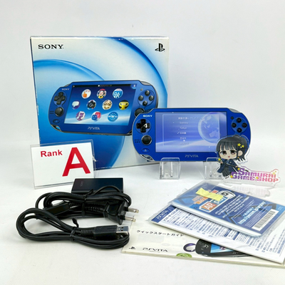 PS Vita PCH-1000 Sapphire Blue Console A Rank Sony PlayStation