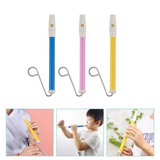 3Pcs Creative Musical Toy for Boy Girl Slide Whistle Push-pull Flute Plaything