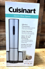 Cuisinart Electric Wine Opener, Stainless Steel, Model CWO-25