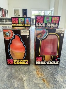 NeeDoh Nice Cream Cone And Nice-Sicle. Both packs Are Brand New And Sealed