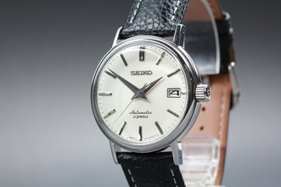Seiko Mechanical 6R15-00V0 SARB031 White Dial Automatic Mens Watch NEAR MINT