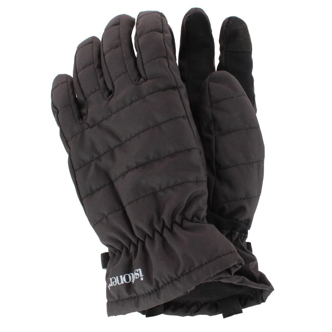 Isotoner Men's Quilted Winter Glove with Gathered Wrist