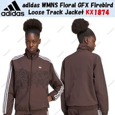 Adidas WMNS Floral GFX Firebird Loose Track Jacket KX1874 Japan Size