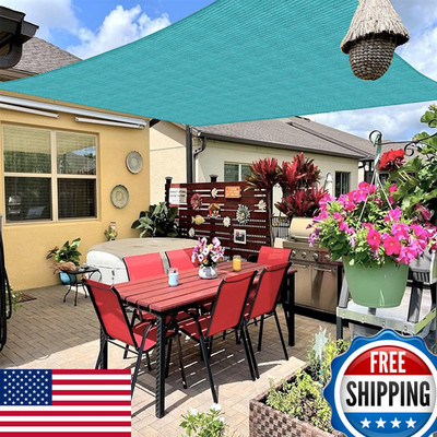 Infrange 13 X 20 Rectangle Sun Shade Sails Canopy Uv Block For Patio Deck