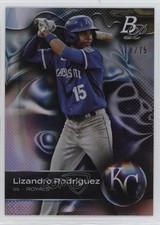 2023 Bowman Platinum Top Prospects Bar Foil 18/75 Lizandro Rodriguez #TOP-64 2qw