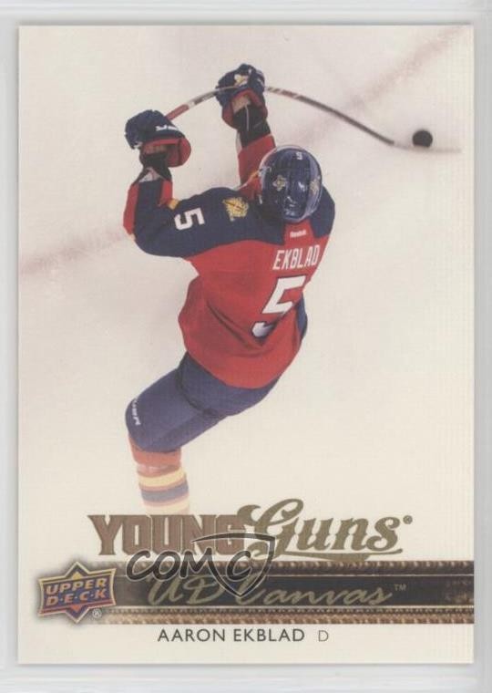 2014-15 Upper Deck UD Canvas Young Guns Aaron Ekblad #C105 0o5t