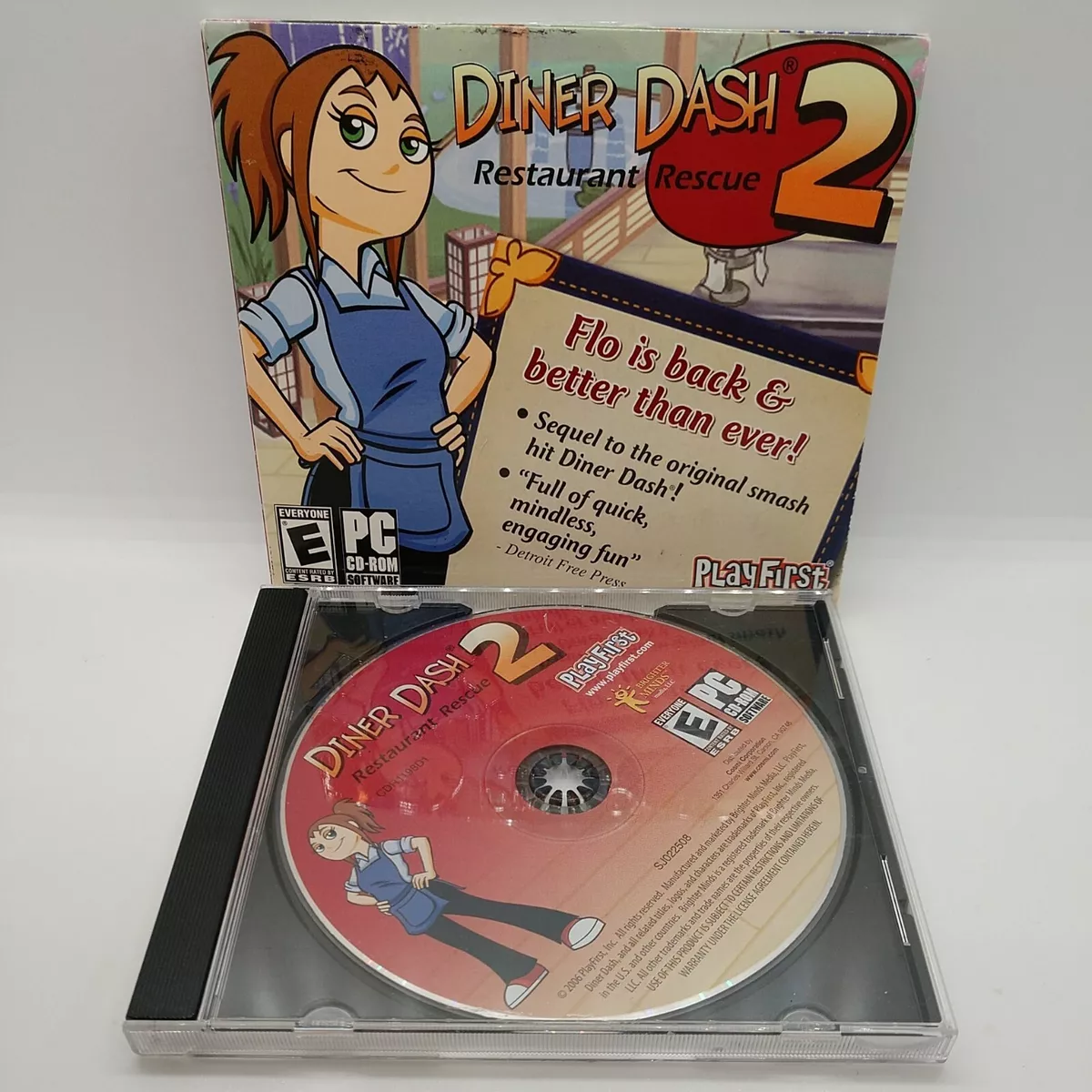 Diner Dash 2 PC CD Rom