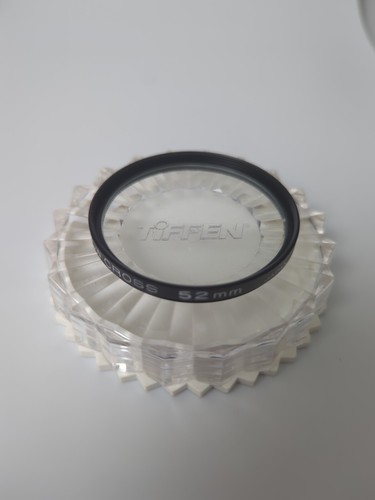 KENKO 52mm Snow Cross Lens Filter Japan w/ Tiffen Hard Case Excellent Fast Ship - Picture 2 of 9
