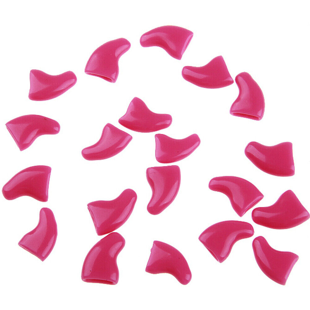 Zetpo 100 Pcs Cat Nail Caps | Cat Claw Covers | With Jamaica