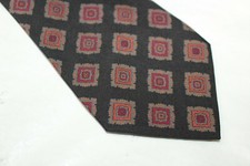 RED AND BLUE Silk tie Made in Italy F70643