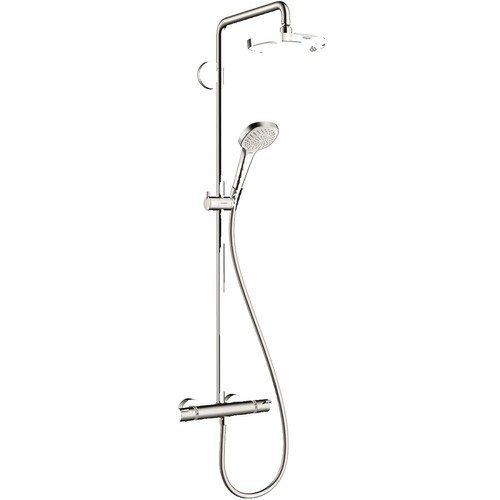 Hansgrohe 4-Loch Grobwannenfüller Aus Messing – Mit Keramikventil, 90°-Set, Inkl. 203 Cm Schlauch