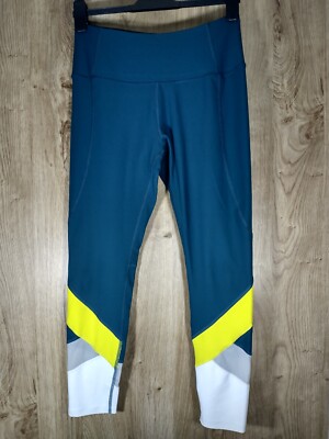 Ladies Qwick Dry Green Athletic Workout Compression Leggings - Layer 8 - Size M