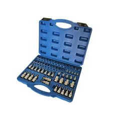 60Pcs Master Torx Bit Socket and External Torx Socket Set | S2 and Cr-V Steel
