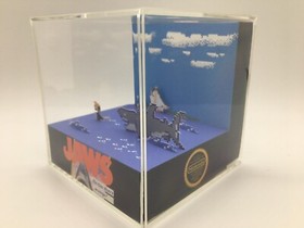 Jaws The Movie Nintendo NES Shadow Box Diorama Cube LJN Steven Spielberg