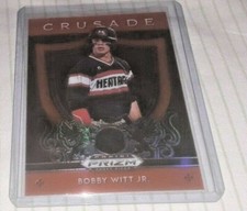 2019 Panini Prizm Draft Picks Crusade Orange Prizm Bobby Witt Jr #25