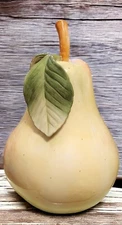 Fitz And Floyd 2006 Pear Figurine 9" Sommerhill Collection 