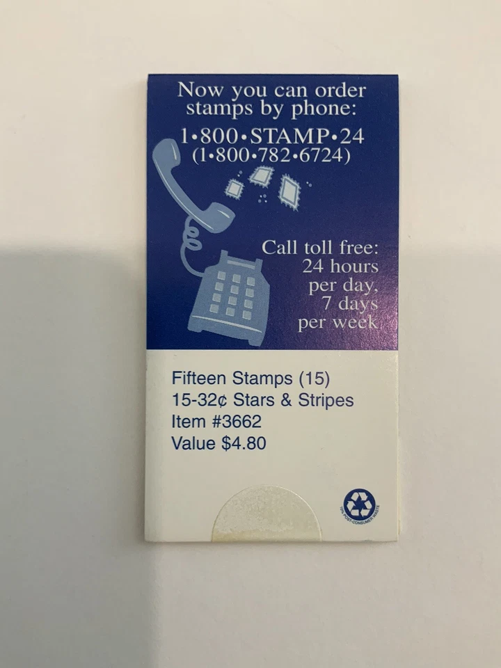 USA Booklet BK 268  BC 126.Stares And Strips #3153 Unopened. - Image 2 of 2