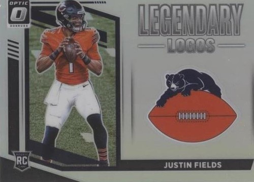 2021 Donruss Optic #204 Justin Fields : Rated Rookie : PSA 8 | eBay