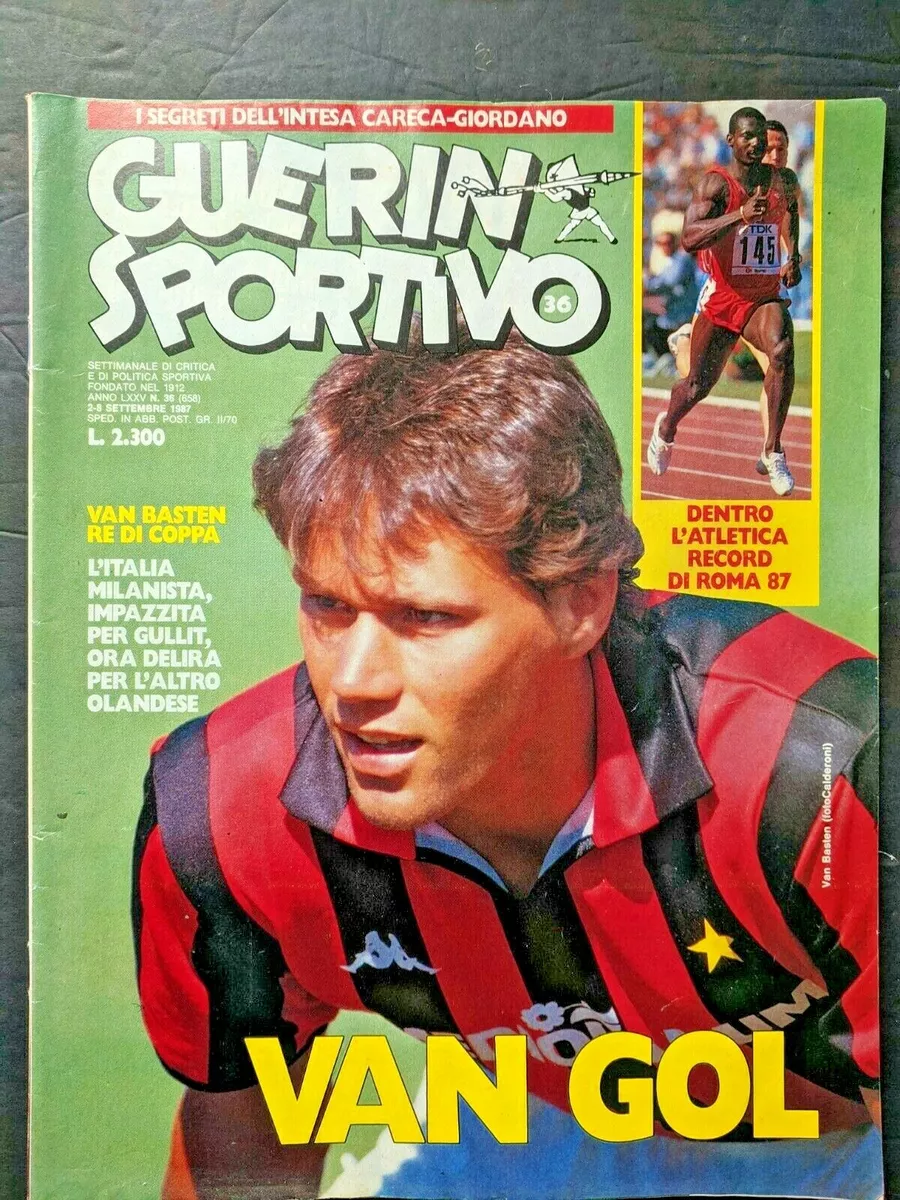 From the Italian magazine Guerin sportivo, a page with the