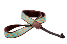 RightOn Vegan Leather Hook Ukulele / Mandolin Strap Pineapple  NEW 