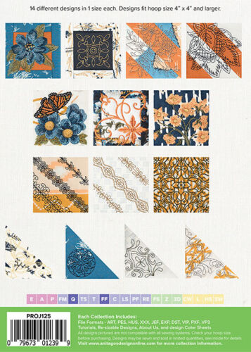 Patchwork Quilt Bags Anita Goodesign Embroidery Design Machine CD - Bild 2 von 2