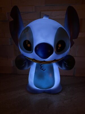 Stitch Play Guitare Veilleuse de nuit Décorer Lampe de chevet LED